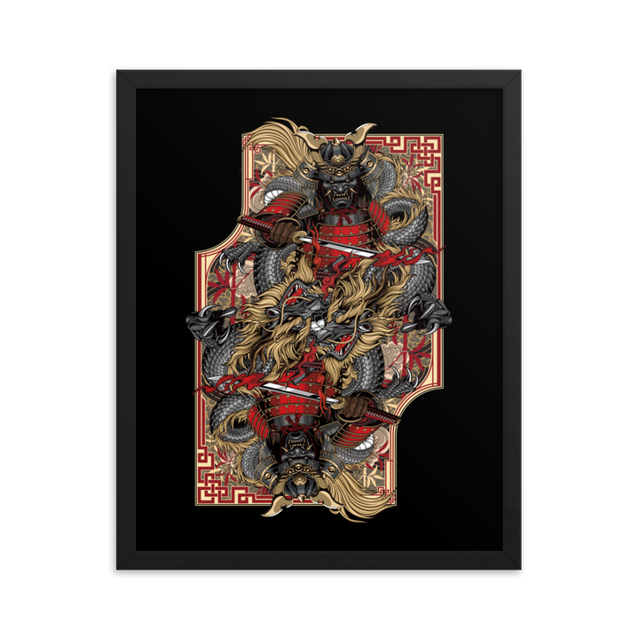 Ronin Card Shaper Framed Poster