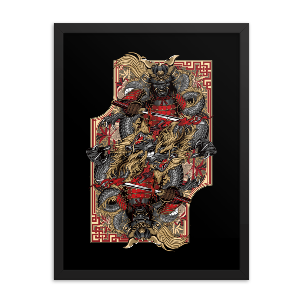 Ronin Card Shaper Framed Poster