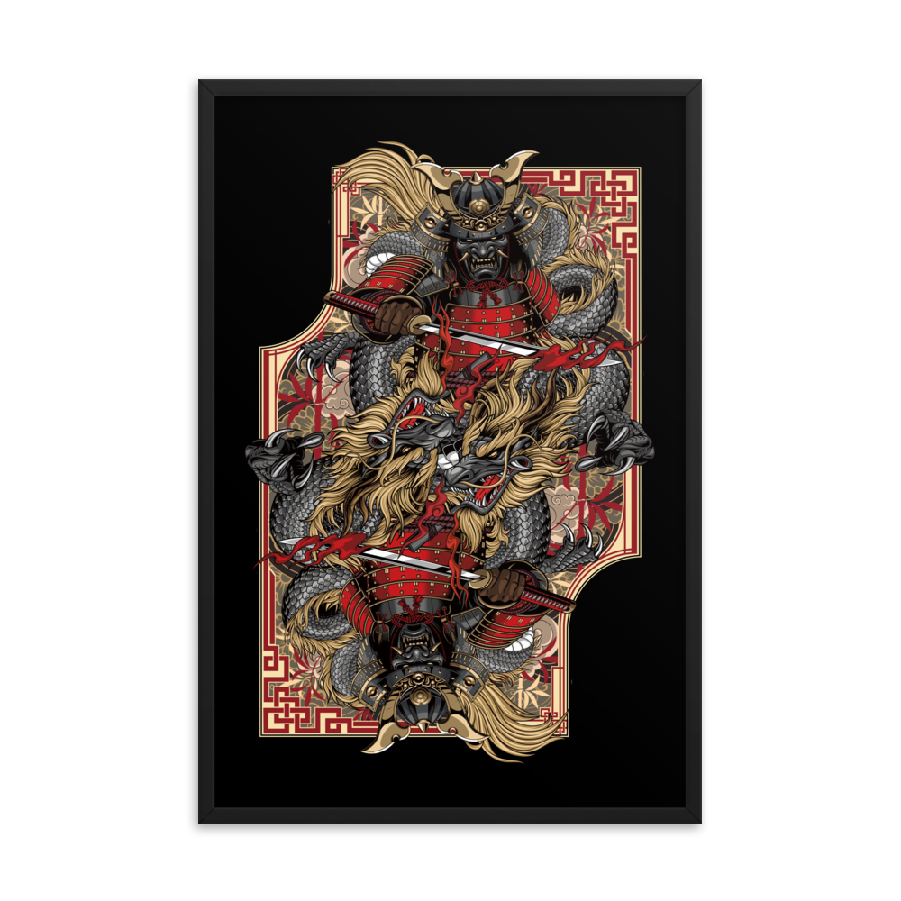 Ronin Card Shaper Framed Poster