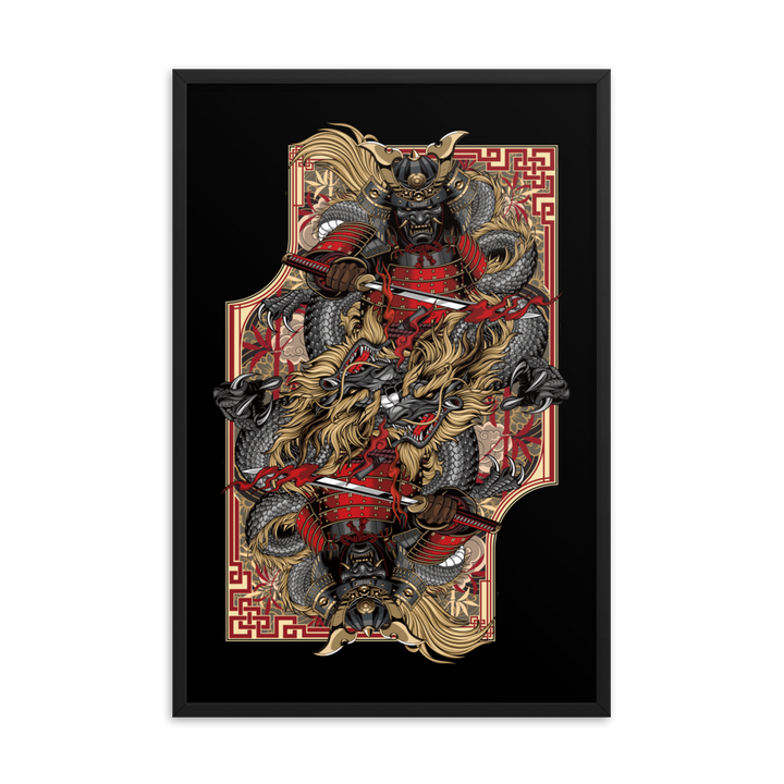 Ronin Card Shaper Framed Poster