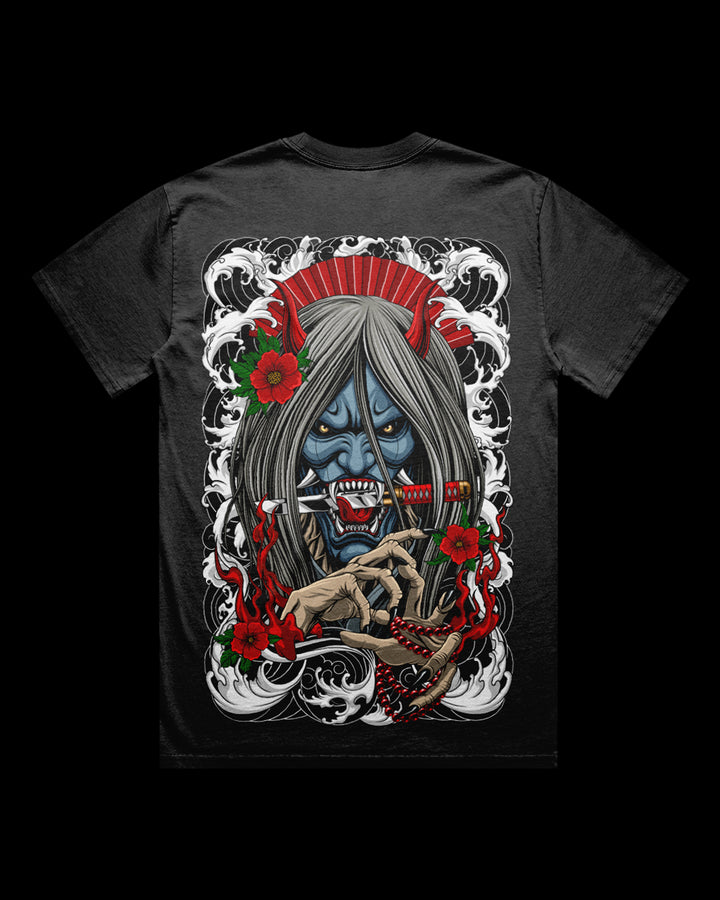Oni No Hana Faded T-Shirt