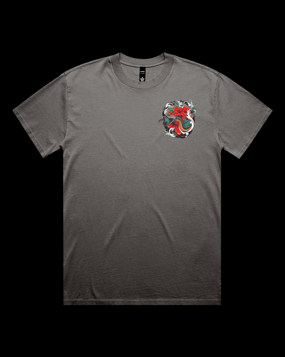 Irezumi Snake Faded T-Shirt