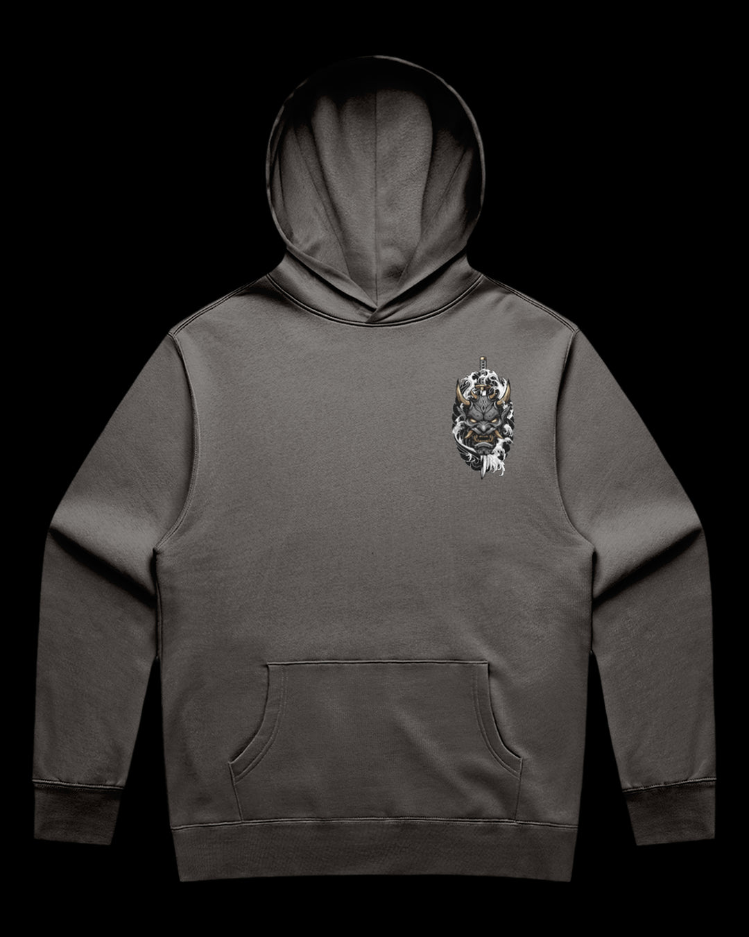 Slayers Grin Relaxed Faded Hoodie
