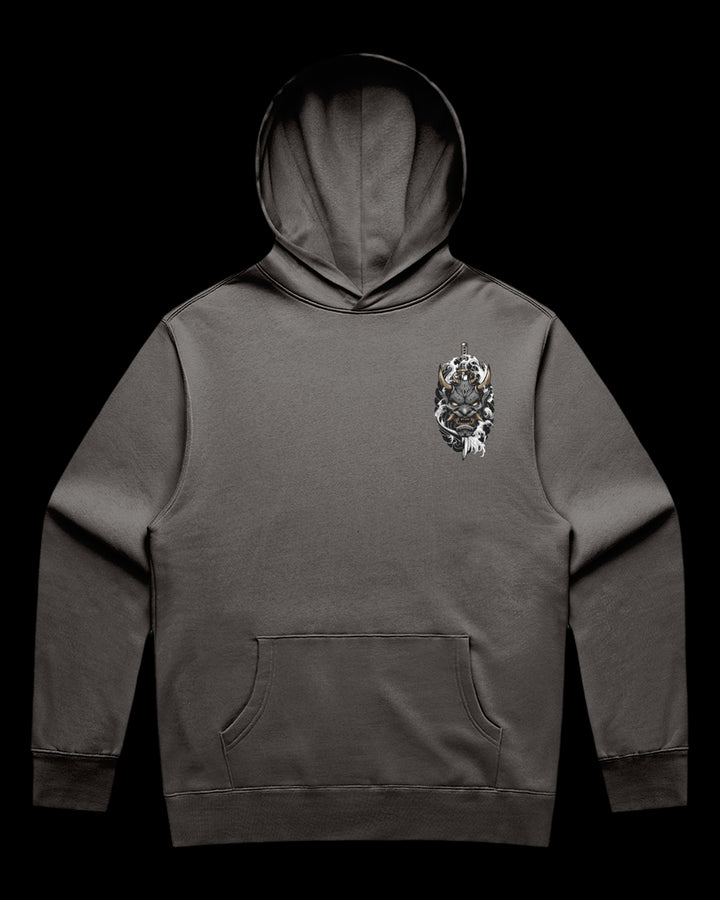 Slayers Grin Relaxed Faded Hoodie