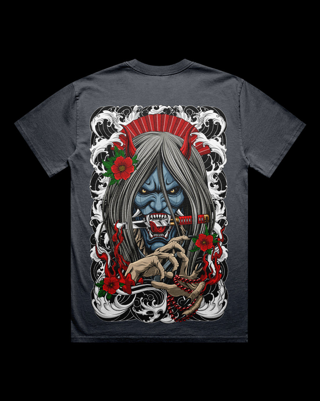Oni No Hana Faded T-Shirt