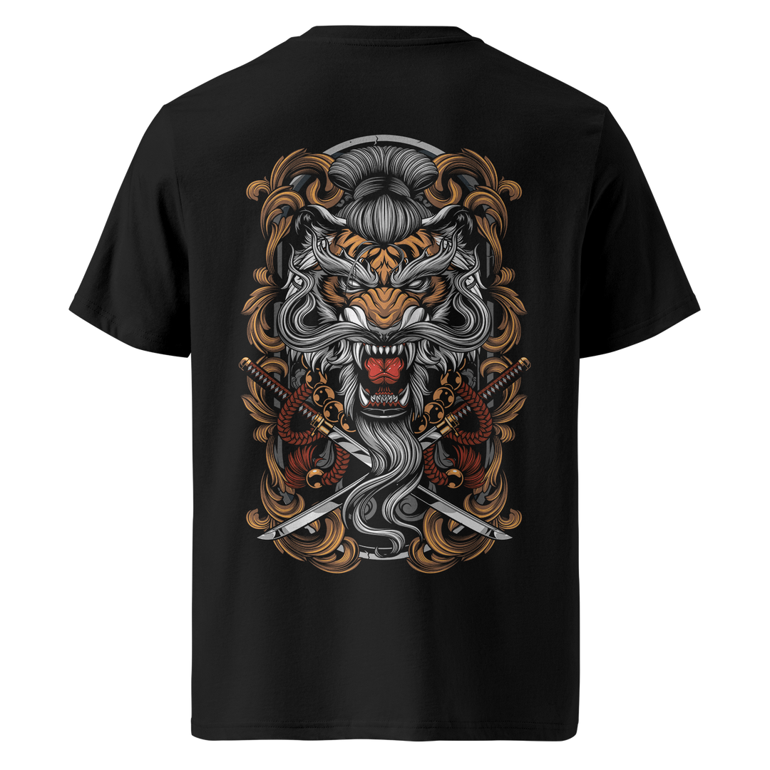 Fangs of Fury Tattoo Tee – Black Midweight