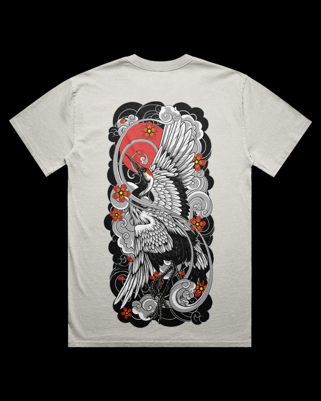 Rising Crane Faded T-Shirt