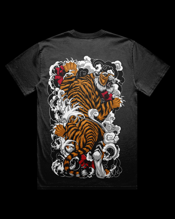 Climbing Tiger Faded T-Shirt