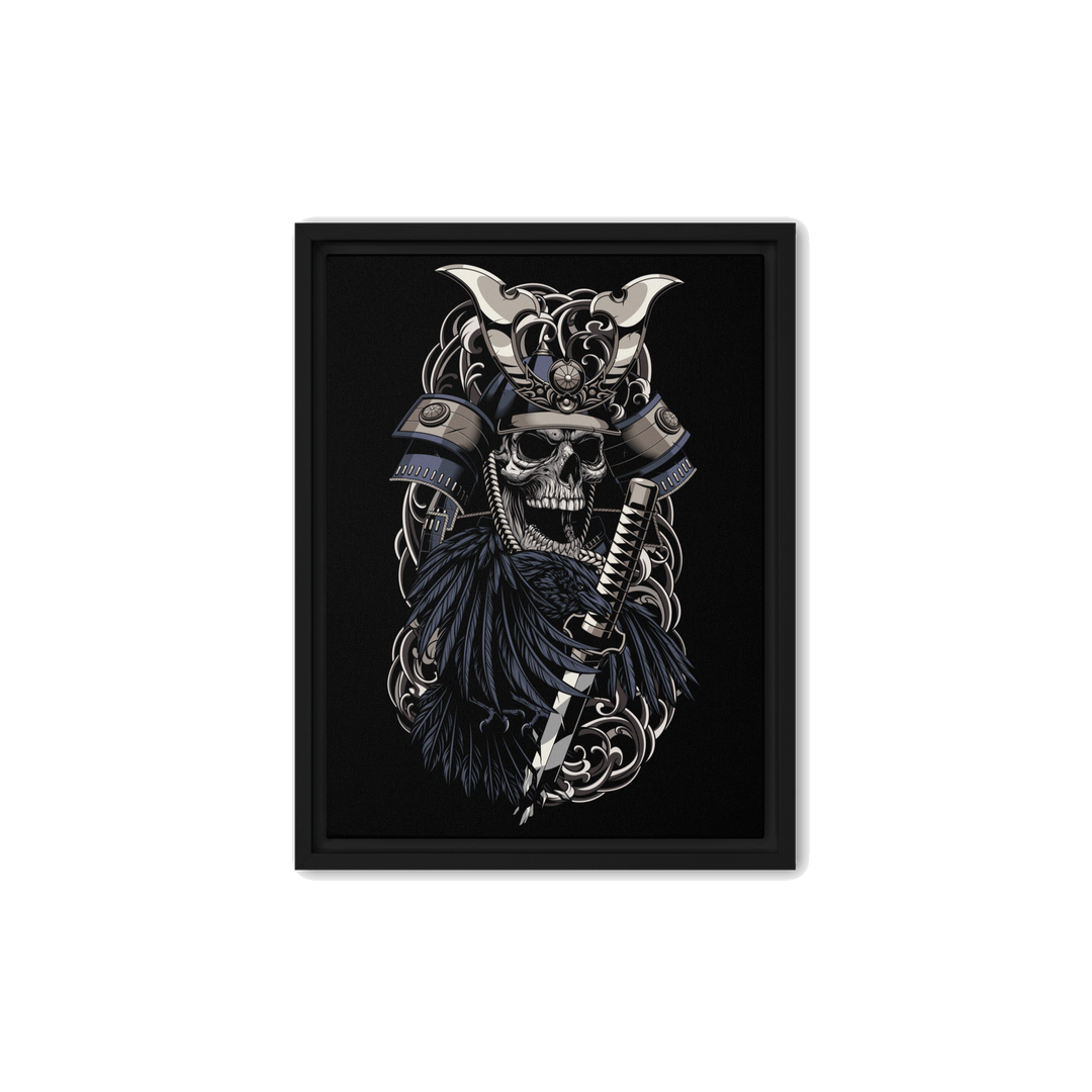 Crows of War Framed Canvas