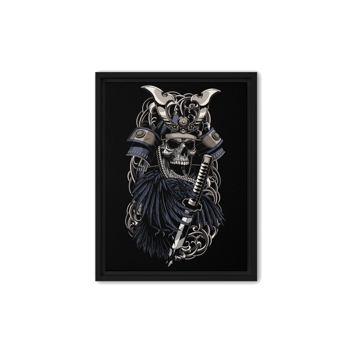 Crows of War Framed Canvas