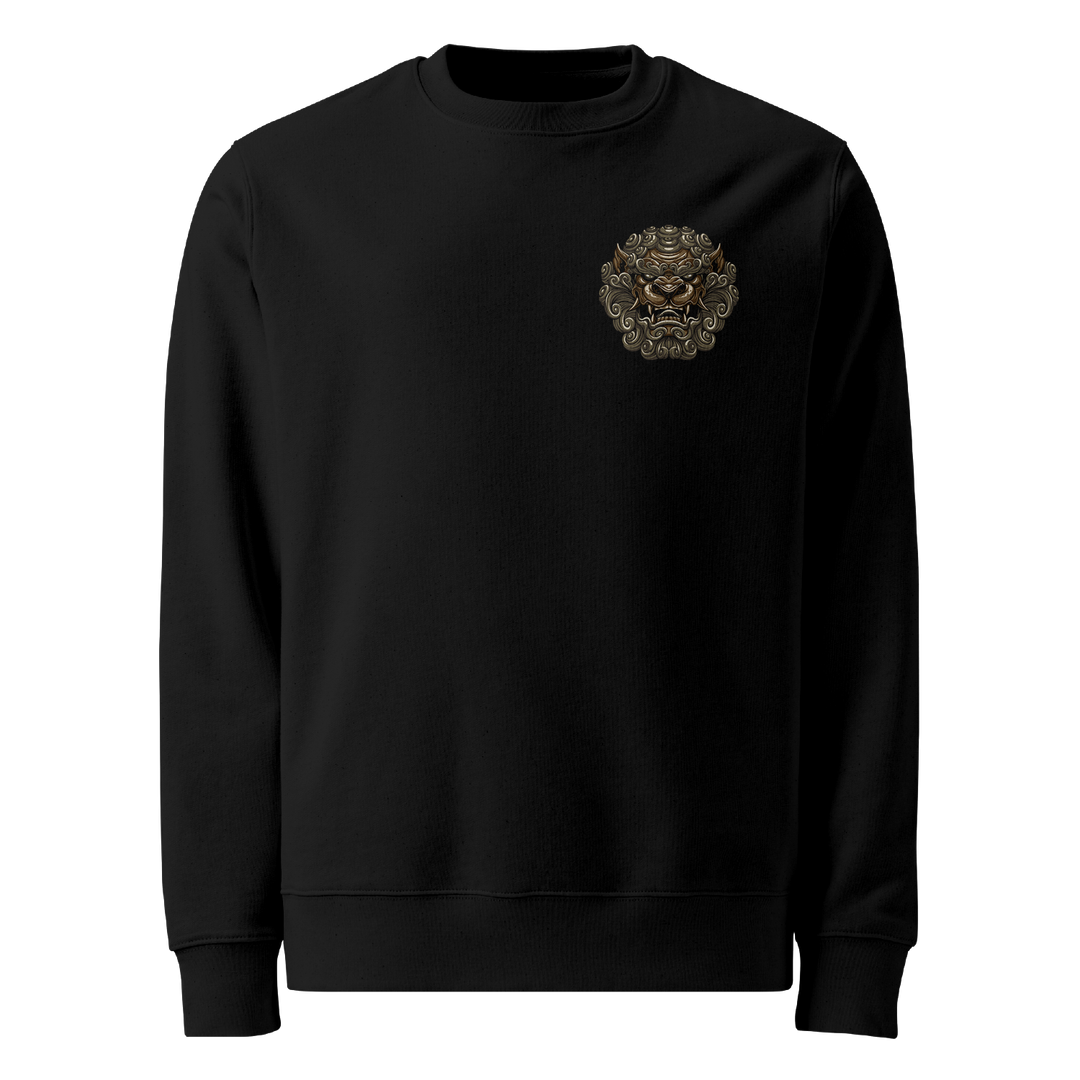 Mythical Majesty Graphic Tattoo Sweatshirt - Black