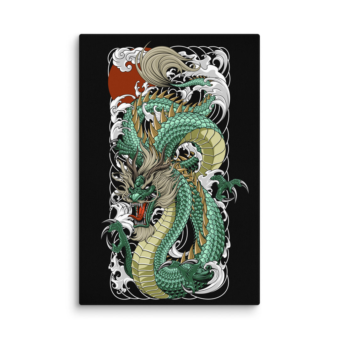 green-dragon-canvas-40x60 Product mockup
