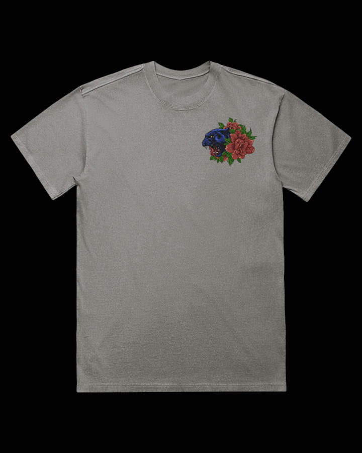 Climbing Panther Acid Wash graphic T-Shirt
