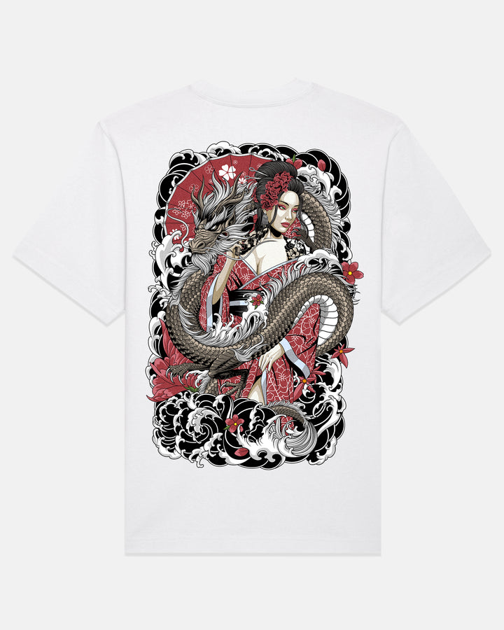Serpents Geisha T Shirt – Heavyweight