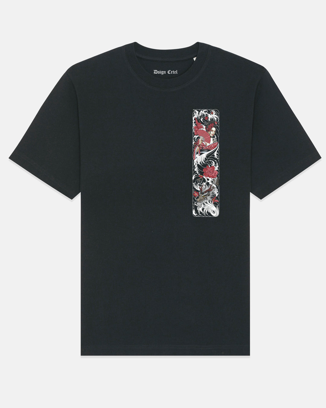 Serpents Geisha T Shirt – Heavyweight