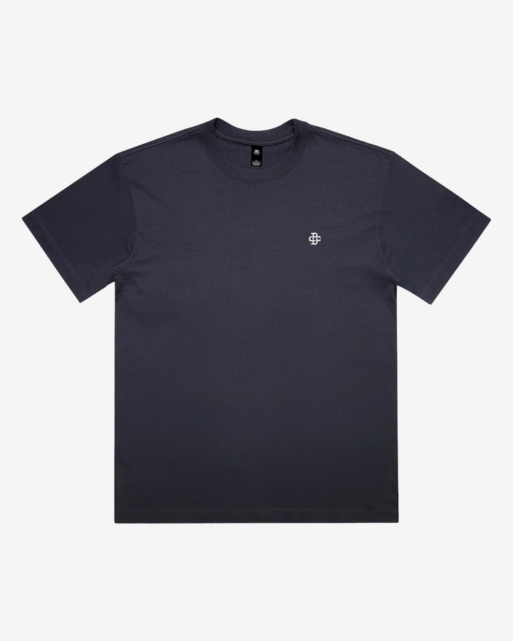 Ink Blue Boxy T-Shirt – Front View