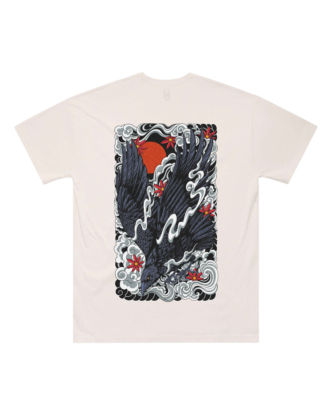 Irezumi Raven Bone Oversized T-Shirt