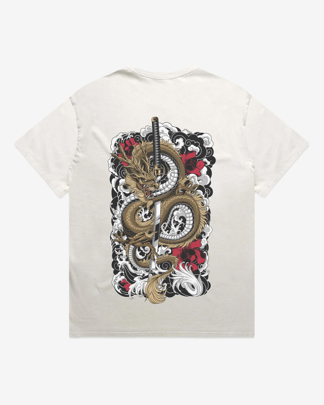 Vintage Dragon T-Shirt – Faded, Heavyweight