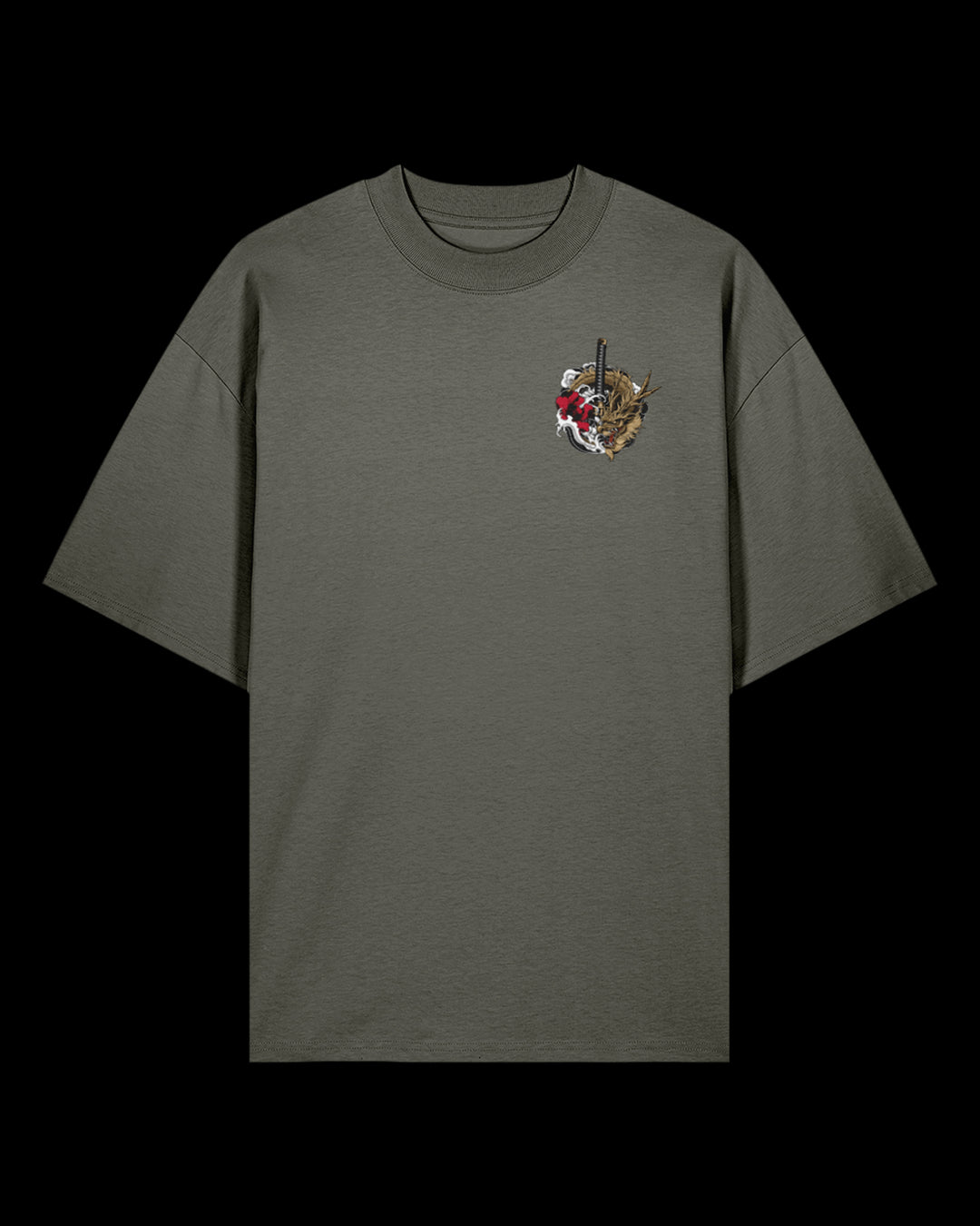 Clouded Dragon Oversized T-Shirt