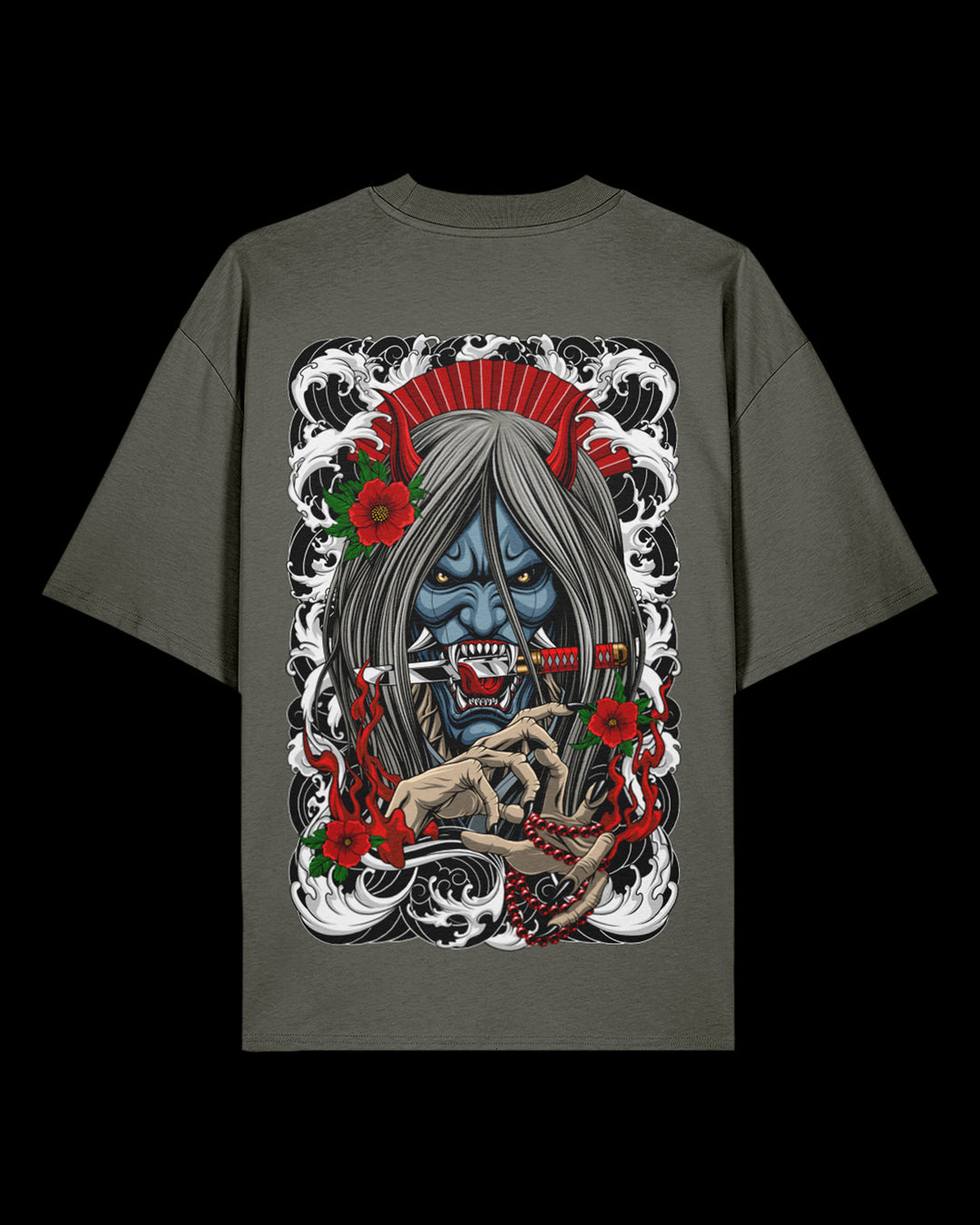 Oni no Hana Oversized T-Shirt
