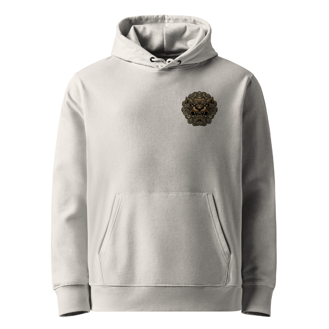 Tattoo-inspired graphic hoodie featuring original tattoo artwork. Premium heavyweight cotton for warmth and comfort.