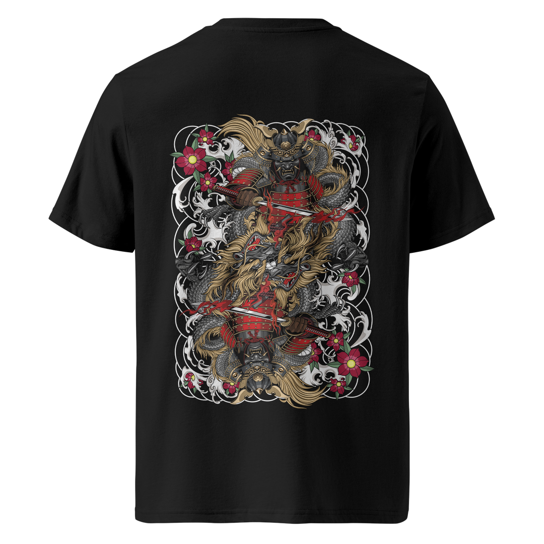 Mirrored Shogun Tattoo Tee – Black Midweight