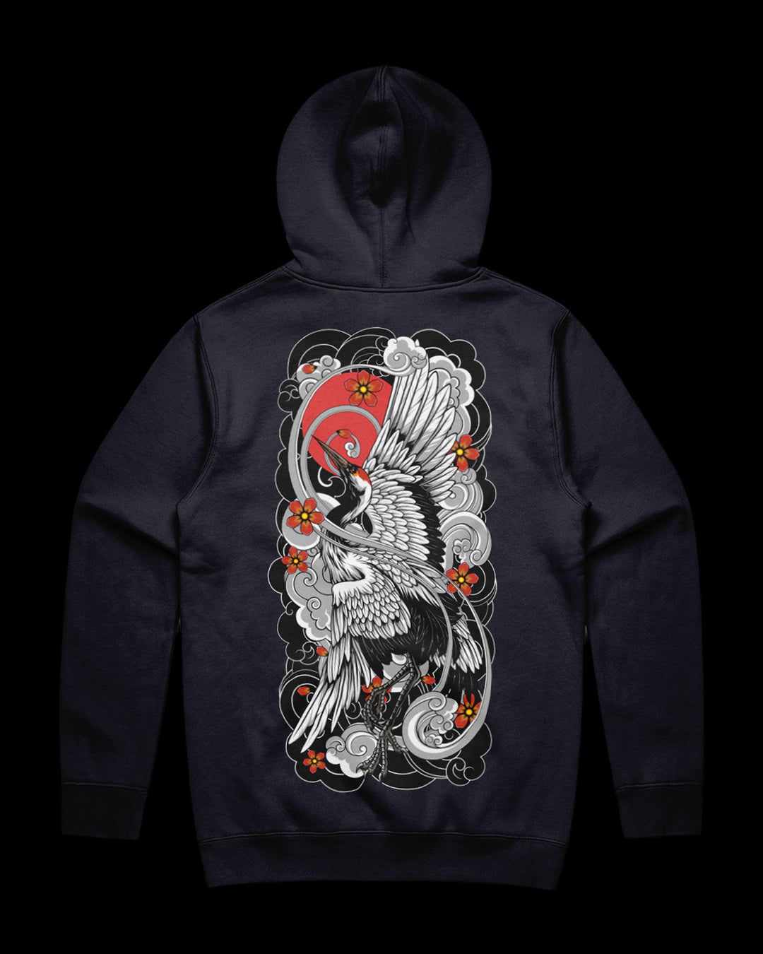 Rising Crane Heavyweight Hoodie