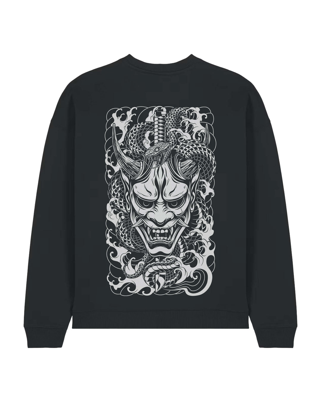 Oni black oversized sweatshirt