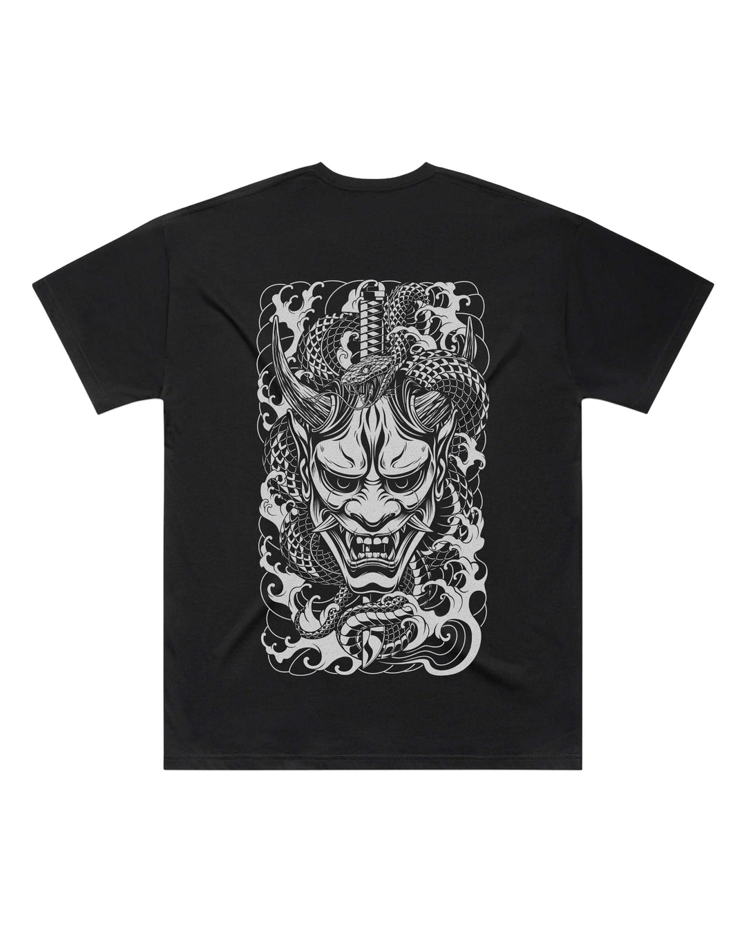 Oni Black Oversized T-Shirt