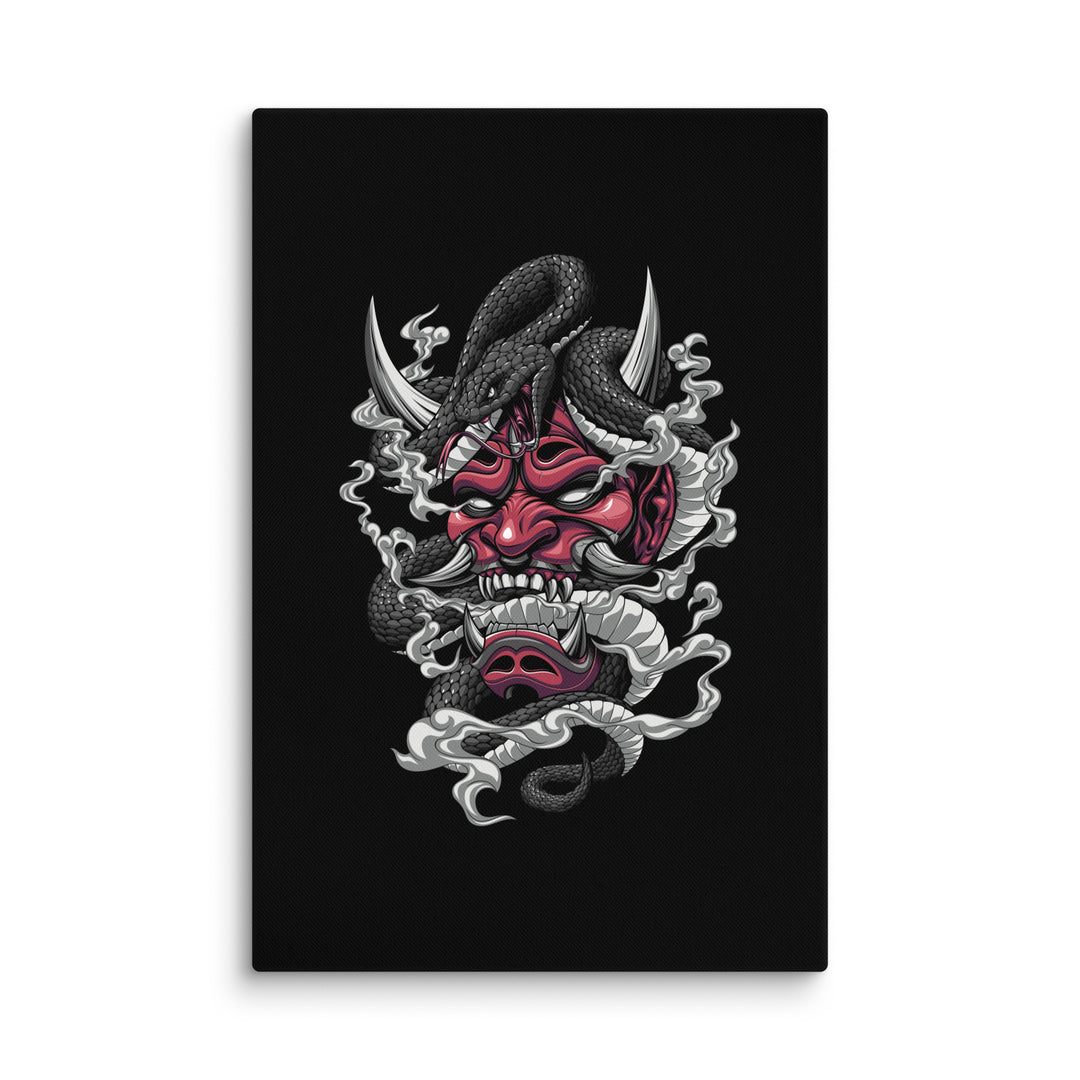 oni-snake-canvas-40x60-Product mockup