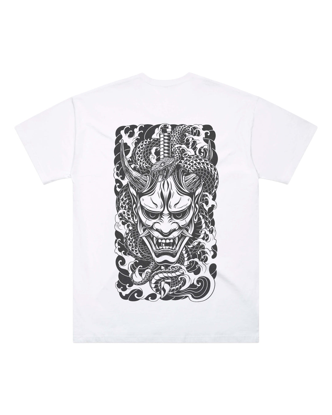 Oni White Oversized T-Shirt