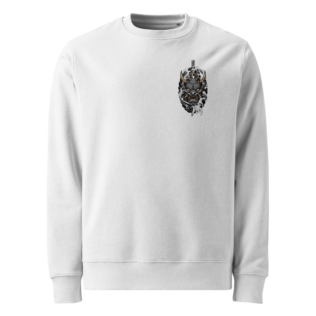 Demon Slayer Graphic Tattoo Sweatshirt - White