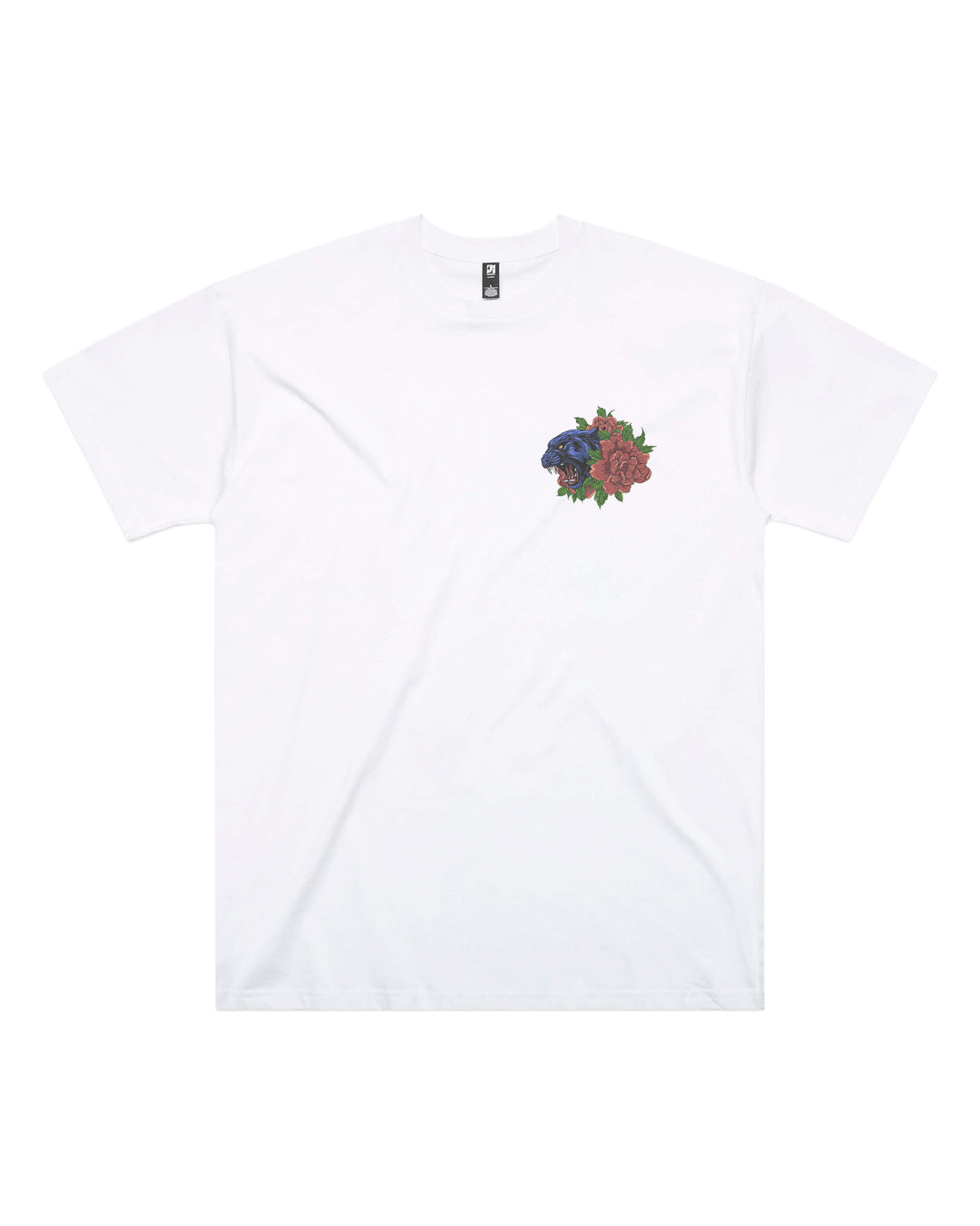 Panther White Oversized T-Shirt