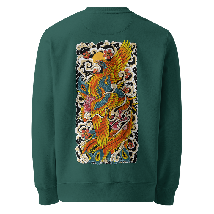 Rising Phoenix Green Sweatshirt