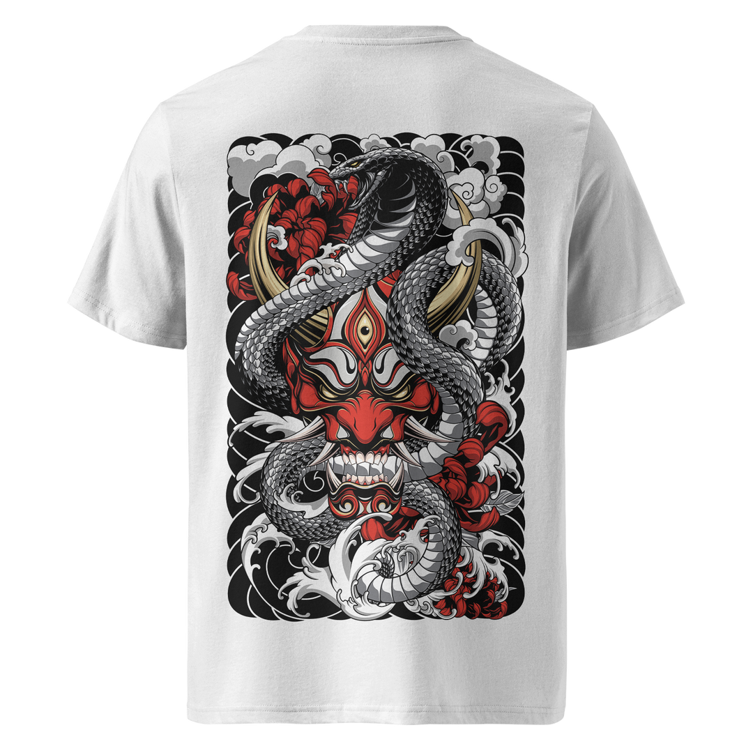 Rage and Venom Tattoo Tee – White Heavyweight