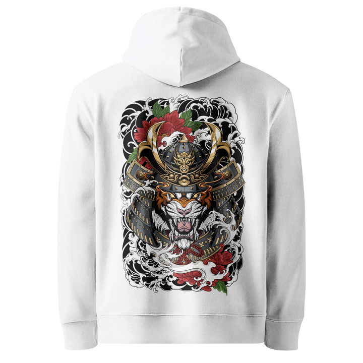 Tattoo-inspired graphic hoodie featuring original tattoo artwork. Premium heavyweight cotton for warmth and comfort.