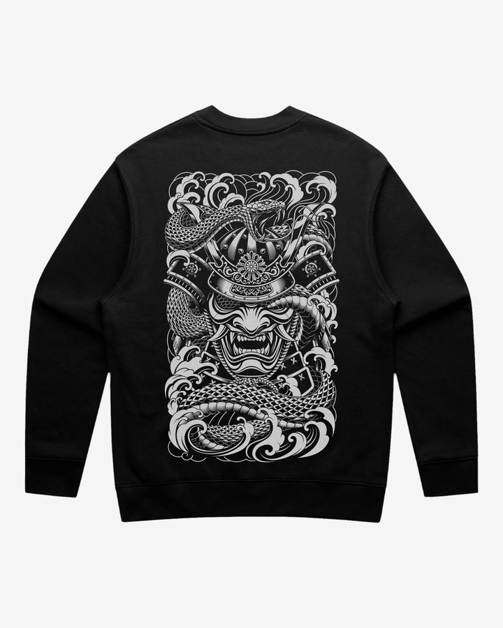 Samurai Hebi Tattoo Inspired Sweatshirt – Relax Fit 320gsm