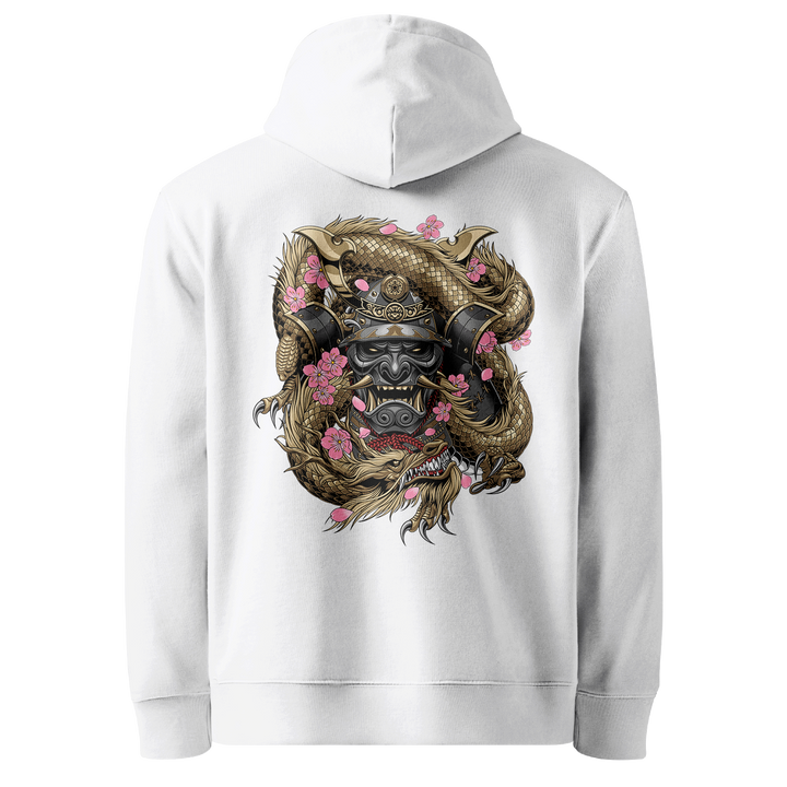 Samurai Embraced White Hoodie