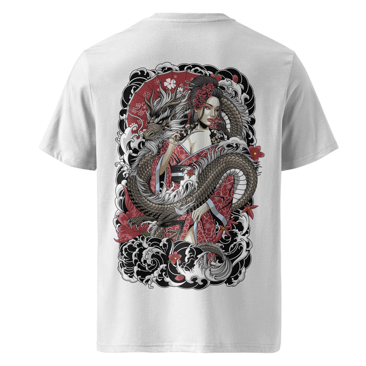 Scarlet Geisha White Tee