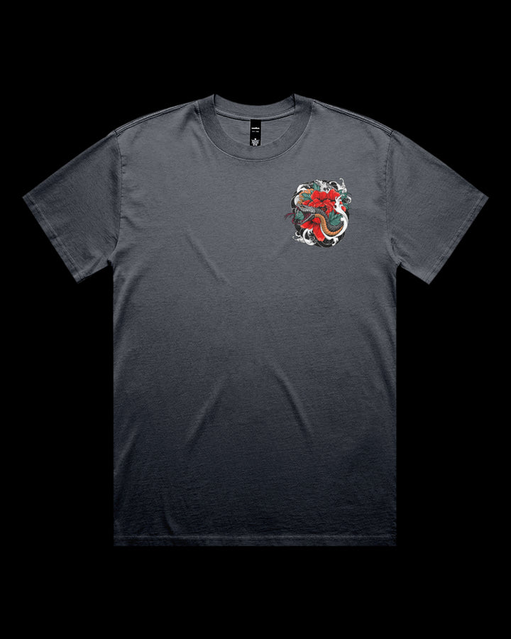 Irezumi Snake Faded T-Shirt