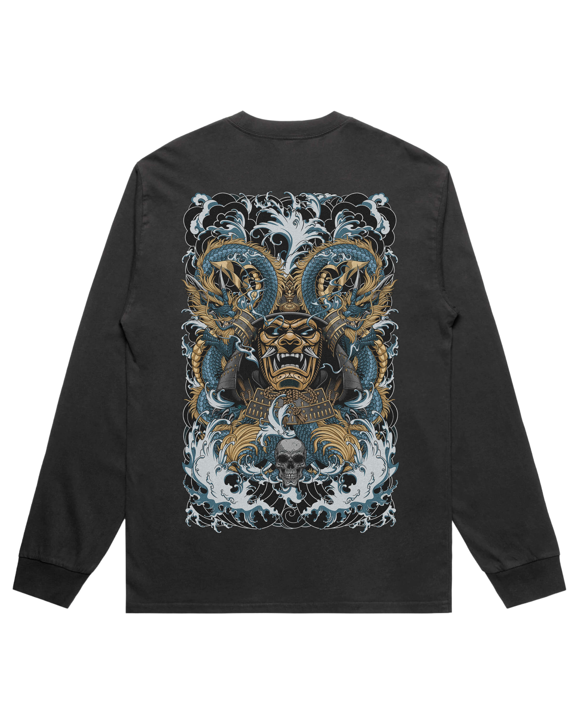 Japanese Tattoo Long Sleeve T-Shirts | Dsign Crtel