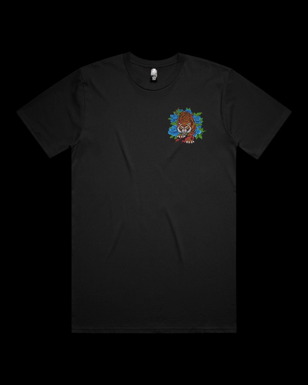 T-shirt featuring Japanese Irezumi-style artwork — Silent Hunter Relaxed Tee