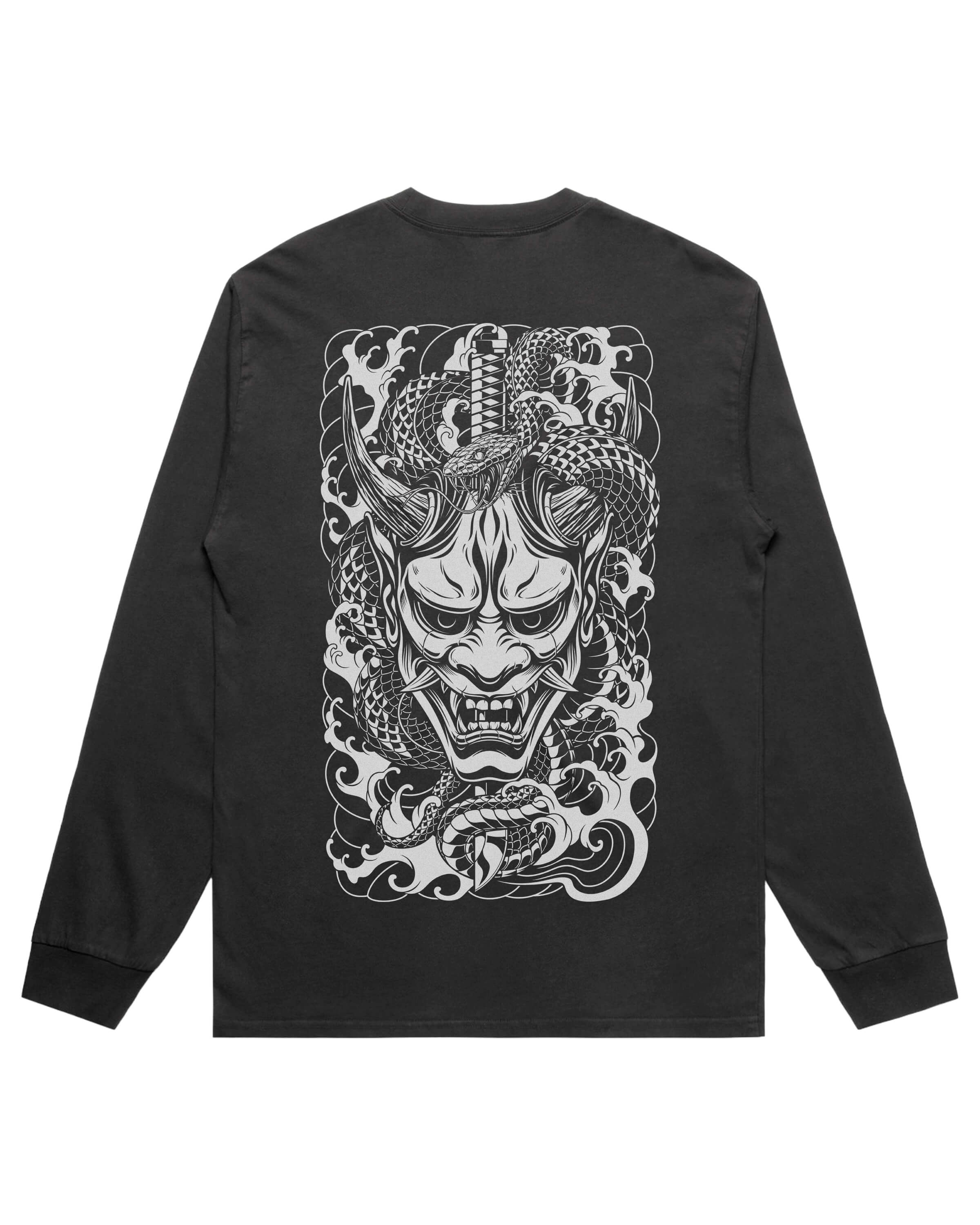 Japanese Tattoo Long Sleeve T-Shirts | Dsign Crtel