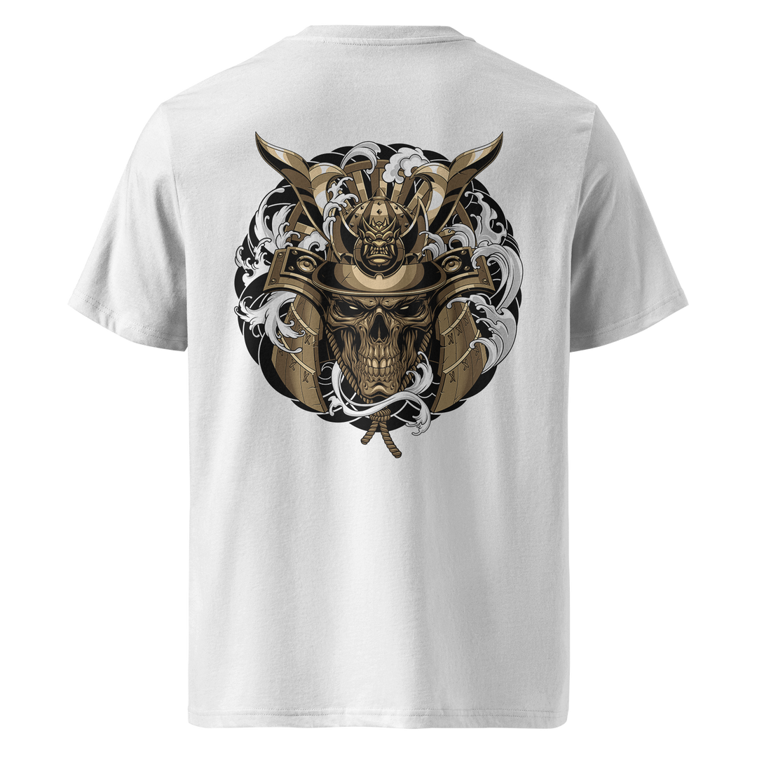 Spectral Sentinel Tattoo Tee – White Heavyweight