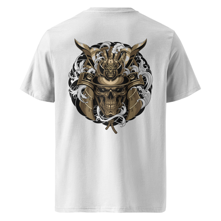 Spectral Sentinel Tattoo Tee – White Midweight