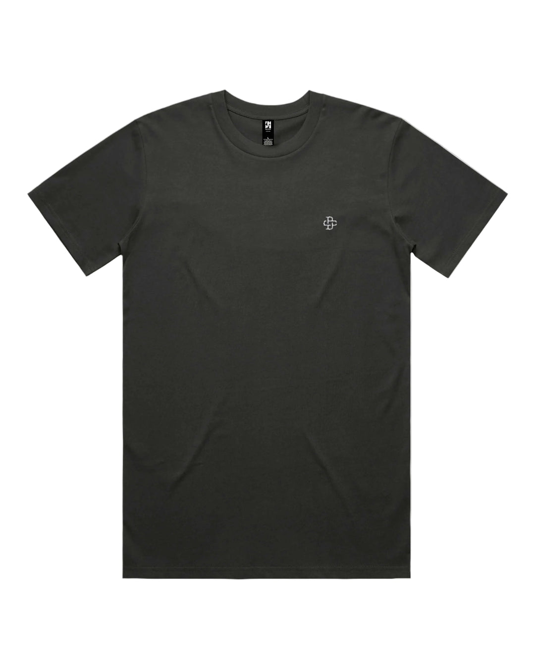 Front view of Japanese Graphic Tee – Japanese Dragons in Coal