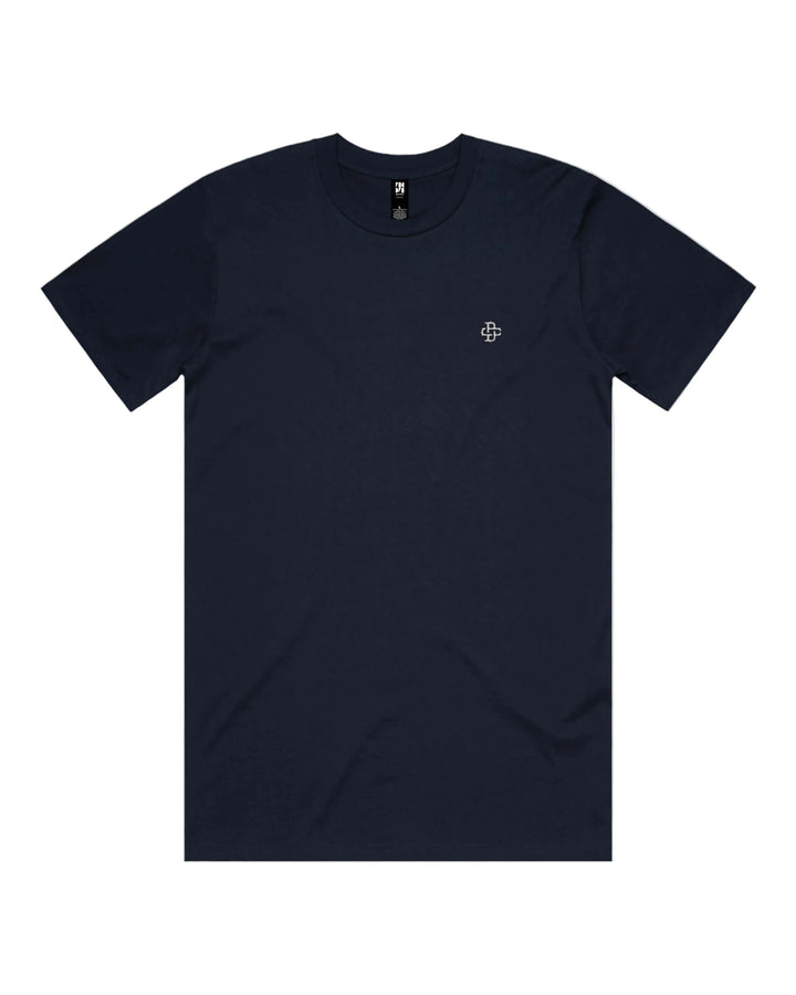 Front view of Japanese Graphic Tee – Japanese Tiger in Navy