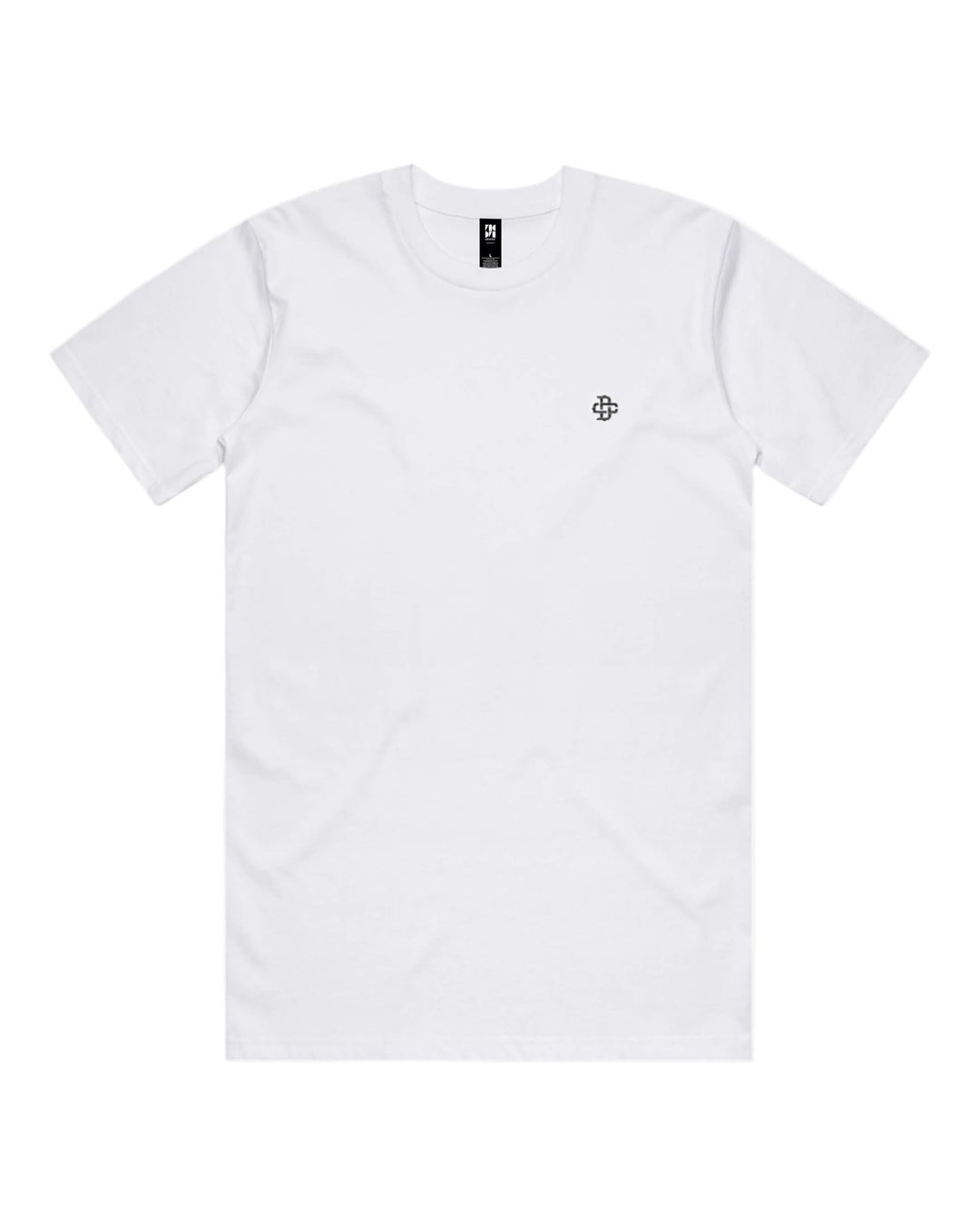 Front view of Japanese Graphic Tee – Japanese Lion in White