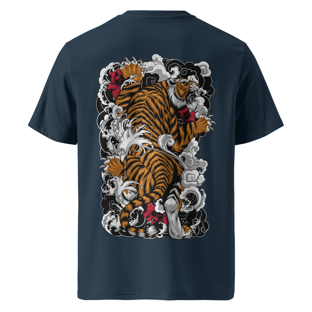 Tigers Ascent Tattoo Tee – Navy Heavyweight