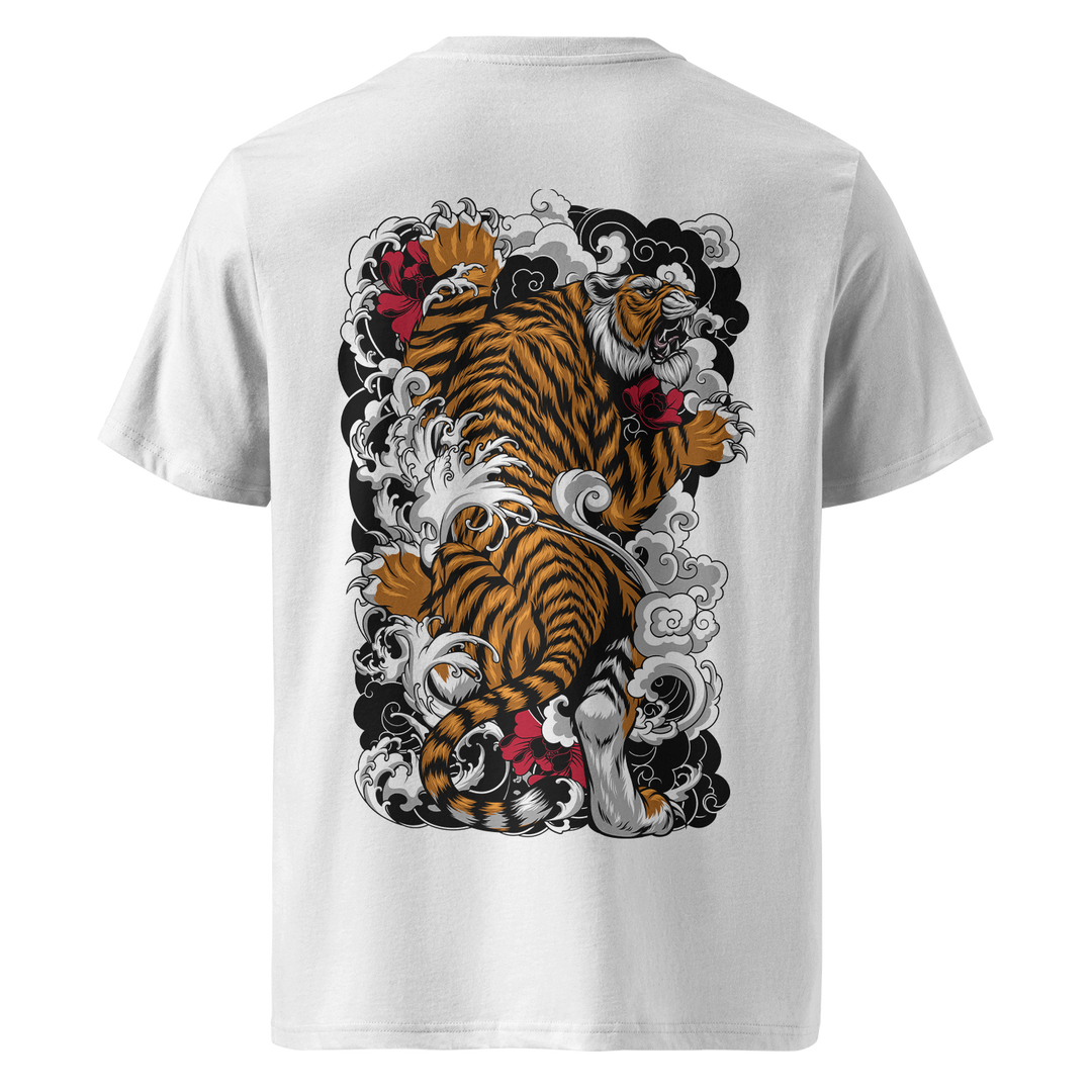 Tigers Ascent Tattoo Tee – White Heavyweight